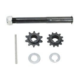 Go Kart Torque Converter Jackshaft, Key, Nut, etc.TAV 2 Type, #40/41 & #35 Gears for Mini-Bike