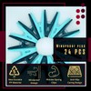 Afru Clothes Pegs - 24pcs Per Pack - Strong Grip,