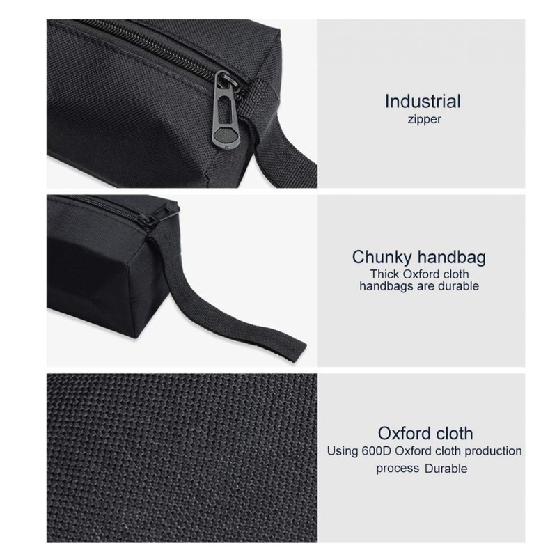 ZffXH Waterproof zipper tool bags heavy duty canvas pouches for