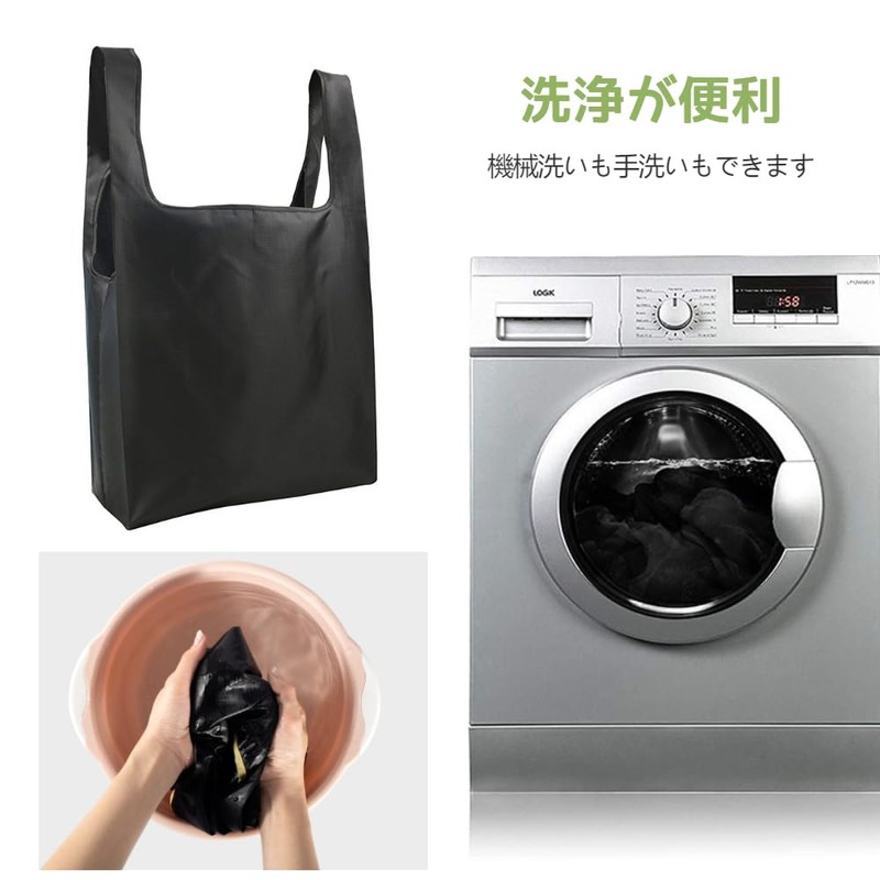 KALOLINNA Eco Bag, Shoulder Bag, Tote Bag, Folding Shopping Bag,