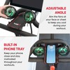 TrubliFit Dual Bike Fans & Phone Tray for Peloton Bikes
