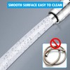 JatilEr Shower Hose, 3 m, Smooth PVC Shower Hose, Plastic