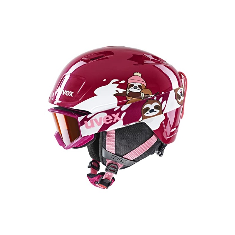 uvex Heyya Set - Ski Helmet Including Ski Goggles for