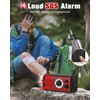 10000wAh/37000mWh Emergency Hand Crank Radio, Solar AM FM NOAA Weather