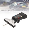 Digital Tyre Tread Depth Gauge Inch mm Conversion 0‑25.4mm Range