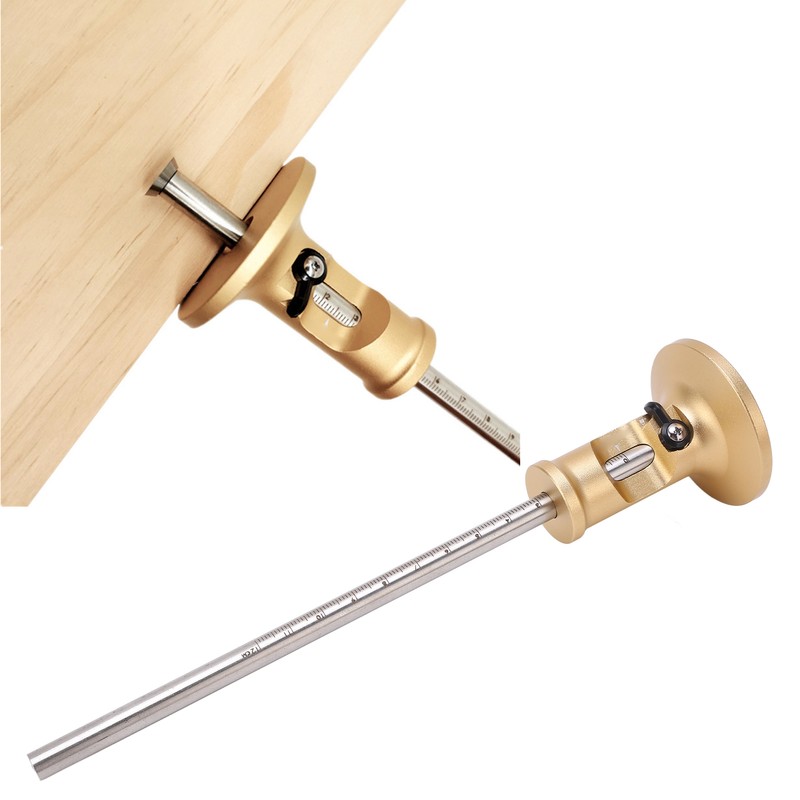 2Pcs Marking Gauge Dovetail Jig Guide Marker Scribing Tool Set