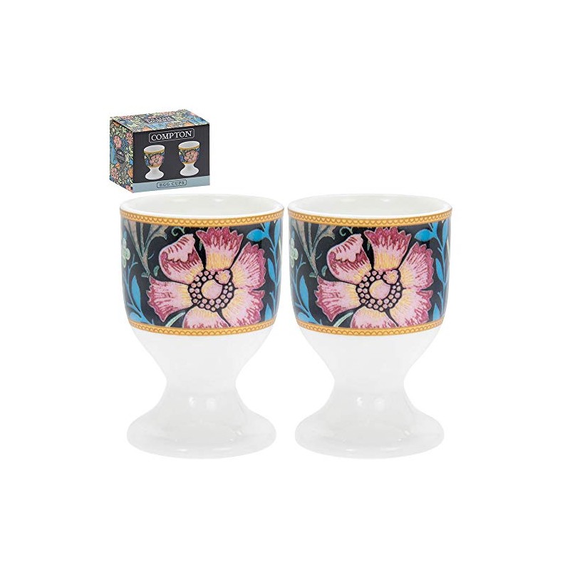 Set of 2 Compton Design Fine China Kitchen Breakfast Hard