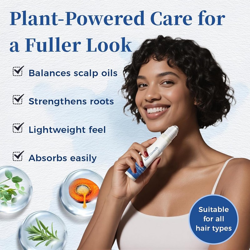 Sérum Capilar en Roll-on con romero para un Cabello Más
