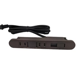 stax tools Furniture Making Recessed USB Outlet (2 Gangs/Charging with USB) (Brown)