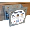 Dock Hinge System, Aluminum, Size: 1/2”