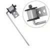 2 Pack Exhaust Hanger rod Stainless Steel 90 Degree Bent