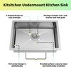 27 inch RV Sink，27" x 16" x 7" Undermount Kitchen