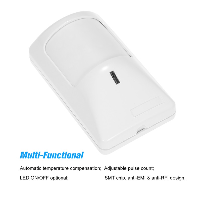 Anti-Pet PIR Motion Sensor Wired Alarm Dual Infrared Detector Pet