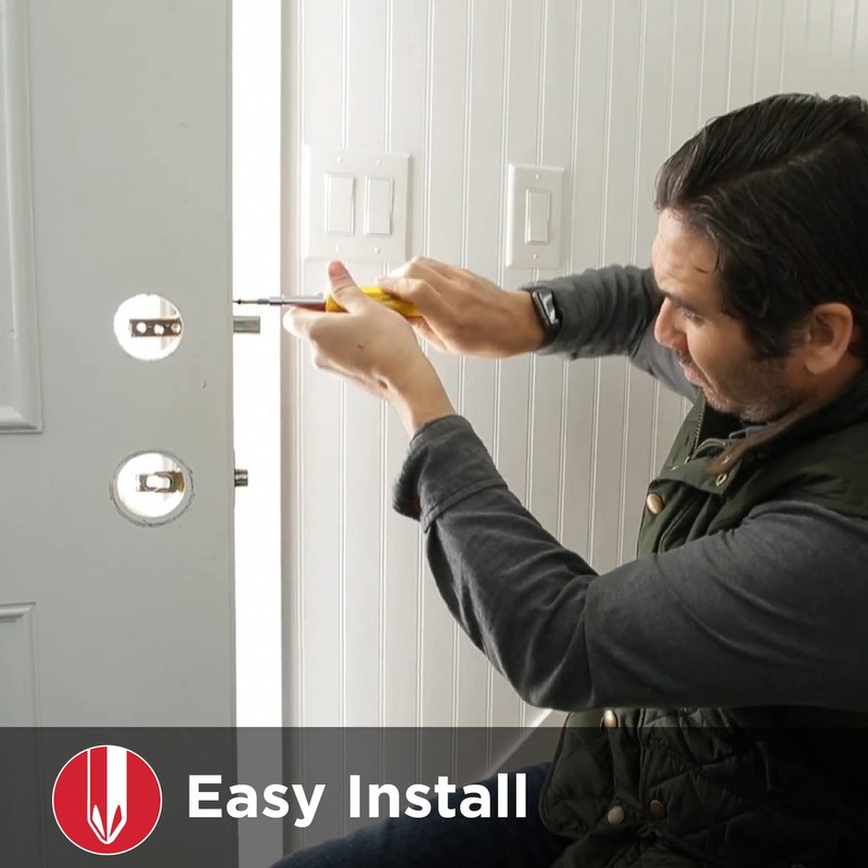 Kwikset SmartCode 260 Keyless Electronic Keypad Deadbolt, Microban Protected Keypad,