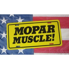 MOPAR Muscle license plate TAG  1968 DART 1969 Charger 1970 ROAD RUNNER 1971 GTX