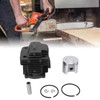 Cylinder Piston Assembly Kit Aluminum Alloy 42mm Electric Chainsaw Cylinder