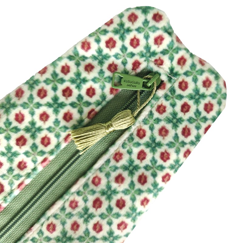 Kusuguru Japan Parlor Suzurando Die-Cut Pouch, yellow