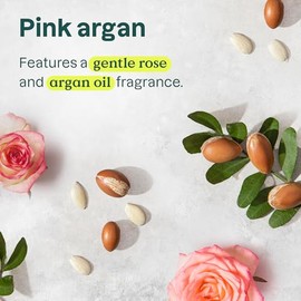 ATTITUDE Mascarilla reparadora para el cabello, nutre y mejora la apariencia del cabello, mezcla de aceites fabulosos, aceite de abisinio, aceite de argán, manteca de karité, cuidado del cabello vegano, aroma de argán rosa, 5 onzas líquidas