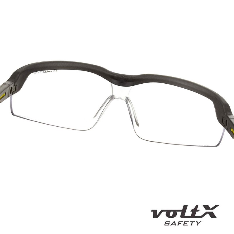 voltX GT ADJUSTABLE (2020 model) Safety Glasses (Clear Lens), UKCA