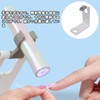 PAVIKE Nail Light Stand, Foldable, Angle Adjustable, Nail Light, Pen