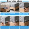4pcs Lock Sheet Holders, Bed Sheets Corners Tighter with 4