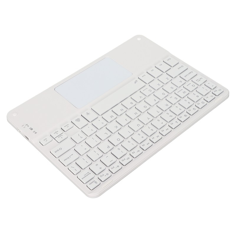 Wireless Keyboard with Touchpad Quadrate Keycap Ultra Thin 10inch Wireless