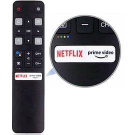 Remote RC802V FNR2 Fit for TCL Android 4K Smart TV 40S334 50S434 55S434 75S434 40S330 70S430 32S334 55S435 50S435 43S434 32S6500A 65P8S 65P8 49S6800FS 32S6500S 32A325 [NO Voice Function]