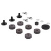 18PCS Cymbal Replacement Accessories HiHat Clutch Felt Cymbal Sleeves with