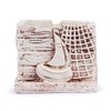 Pinkdesh Resin Material Square Boat Design Ashtray for Office Home