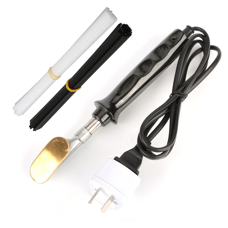 50W Electric Soldering Iron,Plastic Welder Kit with 40 Rods,1 Mesh,Wire