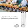 Barbecue Grilling Basket Cylinder Shaped Mesh Wire 304 Stainless Steel