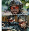 LaneTop Shooting Glasses For Men and Women, Anti Fog ANSI