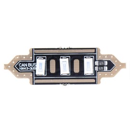 cciyu 42mm Festoon LED Bulbs Super Bright:211 212-2 6411 560 569 578 5730-3 SMD LED Bulbs Replacement fit for Interior Light Bulbs Dome Map Light Trunk Courtesy Light,10Pack Blue