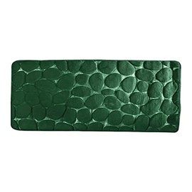 MSV 2108395 Galets Bath Mat Blue, dark green, 40 x 60 cm