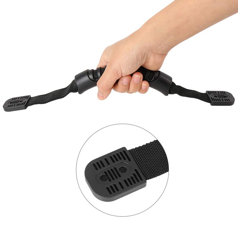 X AUTOHAUX 2pcs Kayak Handles Universal Rubber Carry Grab Handle