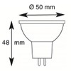 greenandco 5x CRI 97+ MR16 GU5.3 LED Spotlight, 6 W,