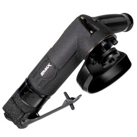 EMAX Air Angle Grinder - 4" Pneumatic Grinding Tool with Heavy Duty Die-Cast Aluminum Body & 11,000 Max RPM - EATAG40S1P