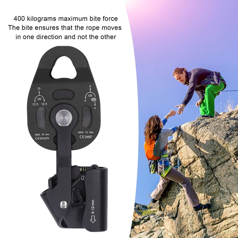 Lift Weight Pulley 7075 Aviation Aluminum Puller for Survive Rock