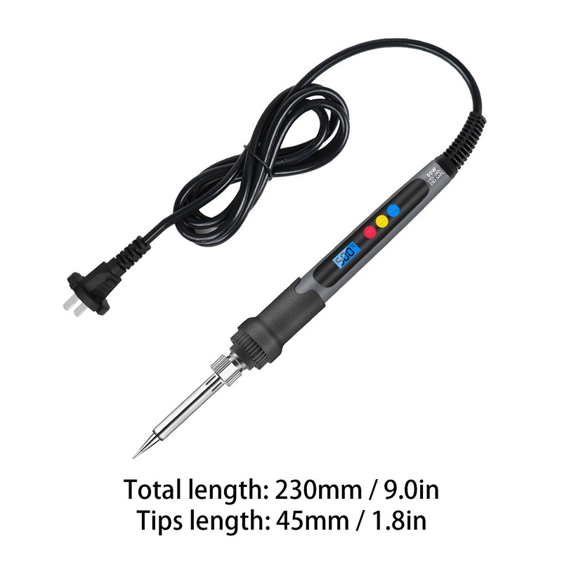 Soldering Iron Digital Display Electronic Soldering Iron Portable Adjustable Temperature