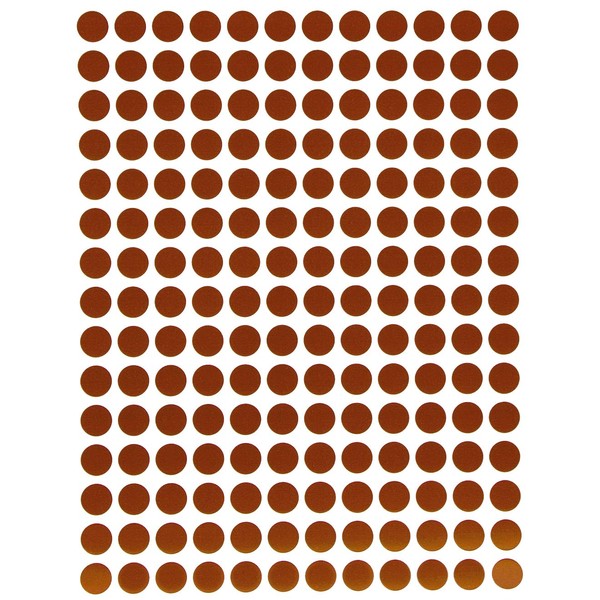Small Dot Stickers ¼” inch 8mm (5/16) - 2700 Pack,