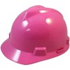 MSA V-Gard Cap Style Hard Hats w/FasTrac III Suspensions and