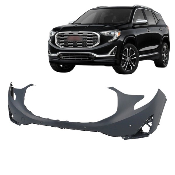 Unbranded Front Bumper Upper Cover Fascia w/ Park Assist Primed