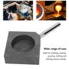 Graphite Casting Mold Heat Resistant High Purity 2.4in Diameter 0.8in