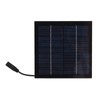 Portable Solar Fan 6W 6 Inches Solar USB Dual Powered