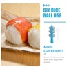 PACKOVE Rice Ball Mold Rice Ball Roller Sushi Maker Mold