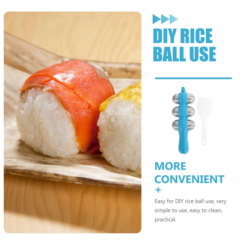 PACKOVE Rice Ball Mold Rice Ball Roller Sushi Maker Mold