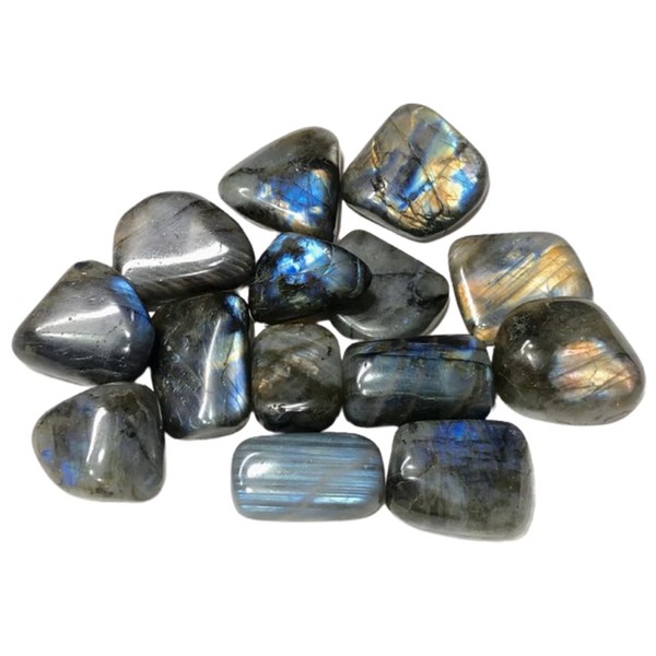 Pachamama Essentials Labradorite Tumbled - Healing Stone - Crystal Healing 20-25mm (1)