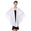 BEAUTELICATE Women's Chiffon Scarf, Stole, Bolero for Evening Dress, Festive,