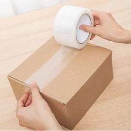Premium Heavy Duty Packing Tape - Clear 36 Rolls x 54 Yards. 1.88" Wide, 2.1 mil Great Sealing Adhesive for Boxes, Shipping, Moving, Packaging, Office, Storage, Tape Gun Refills