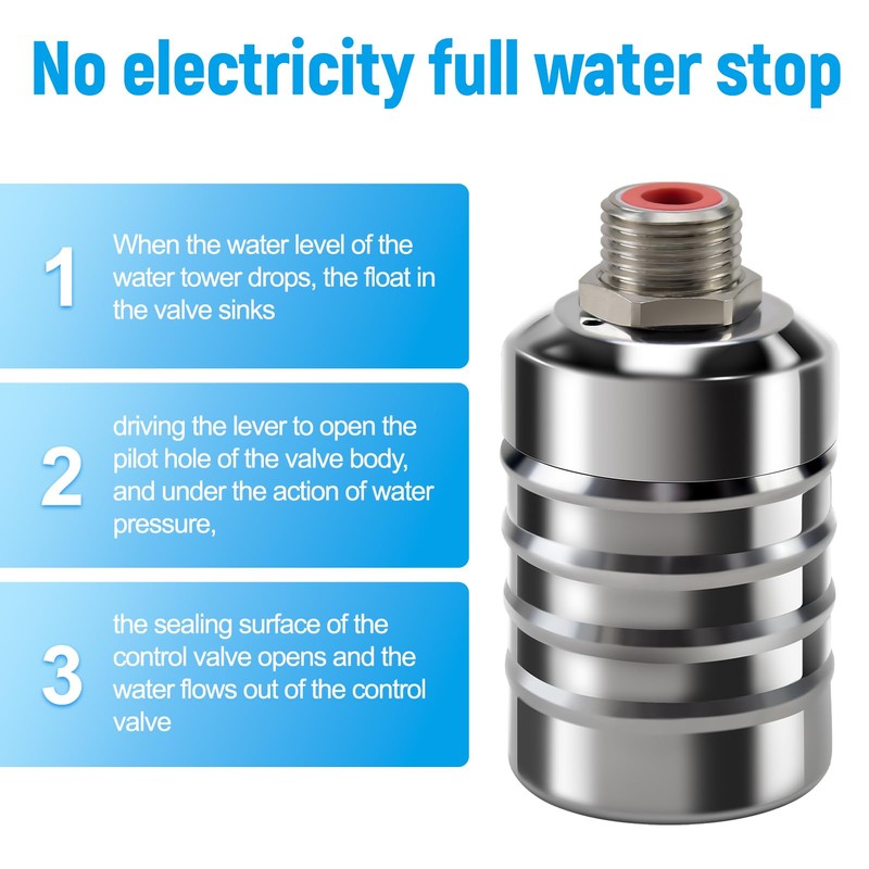 304 Stainless Steel Fully Automatic Water Level Control Float Valve